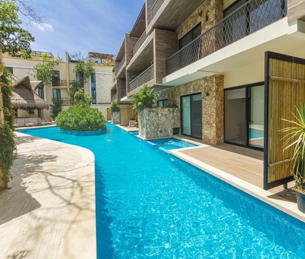 Paramar Ve 005 New Swim Up With Private Jacuzzi Tulum Exterior foto
