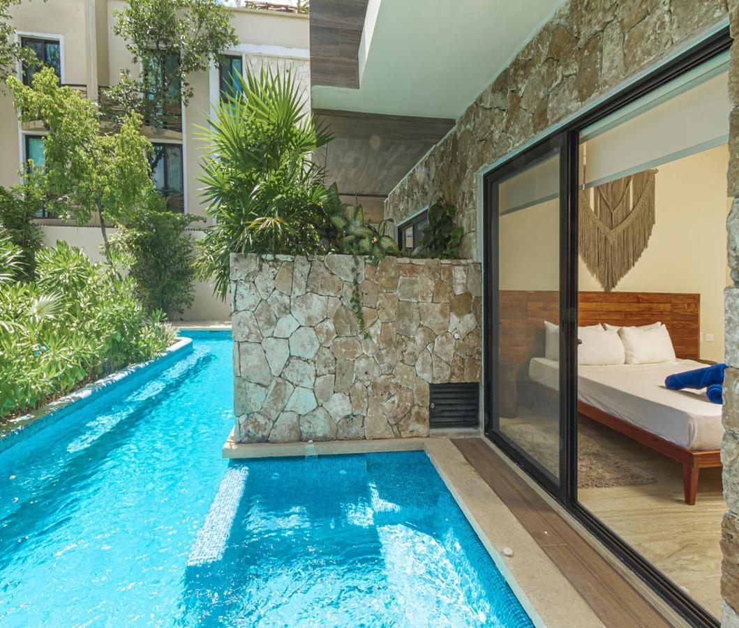 Paramar Ve 005 New Swim Up With Private Jacuzzi Tulum Exterior foto